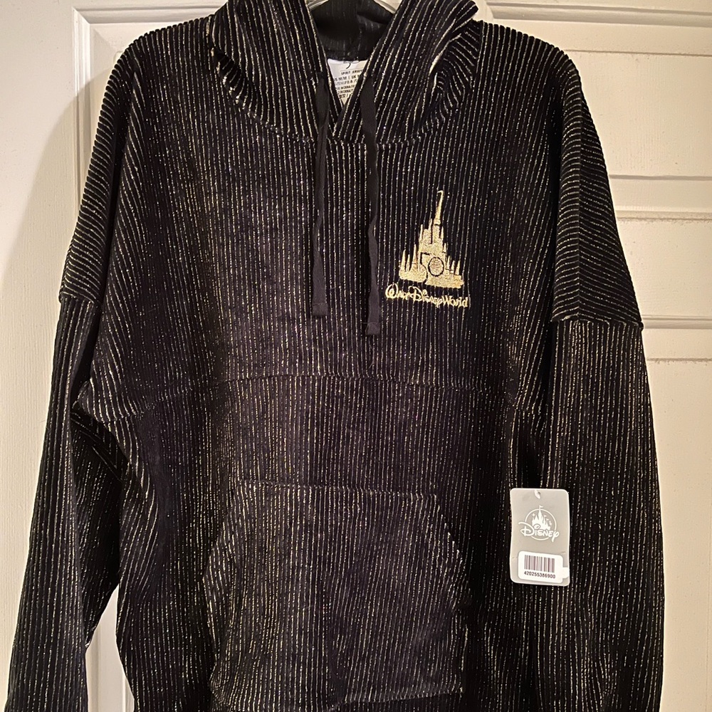 Walt Disney World 50th Anniversary Corduroy Pullover Hoodie by Spirit Jersey